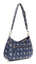 GUESS Emelie Logo Top Zip Shoulder Bag Navy Logo GUESS Emelie Logo Top Zip Shoulder Bag Navy Logo