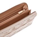 GUESS Emelie Logo SLG Zip Around Wallet L Vanilla Logo