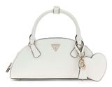 GUESS Isobel Dome Satchel White