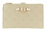GUESS Anise SLG Double Zip Organizer Sage Logo