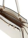GUESS Dovie Satchel Cream White