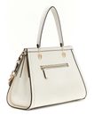 GUESS Dovie Satchel Cream White