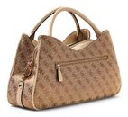 GUESS Jessa Girlfriend Satchel Latte Logo
