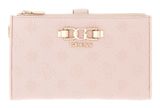 GUESS Anise SLG Double Zip Organizer Light Rose Logo