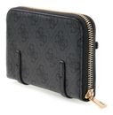 GUESS Leona Logo SLG Zip Around Wallet M Coal Logo