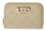 GUESS Anise SLG Zip Around Wallet M Sage Logo
