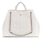 GUESS Giully II Large 2 In 1 Tote Cream White GUESS Giully II Large 2 In 1 Tote Cream White