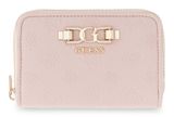GUESS Anise SLG Zip Around Wallet M Light Rose Logo GUESS Anise SLG Zip Around Wallet M Light Rose Logo