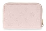 GUESS Anise SLG Zip Around Wallet M Light Rose Logo GUESS Anise SLG Zip Around Wallet M Light Rose Logo