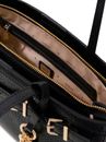 GUESS Dovie Girlfriend Shoulder Satchel Black GUESS Dovie Girlfriend Shoulder Satchel Black