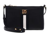 DKNY Nuri Top Zip Crossbody Blk / Gold DKNY Nuri Top Zip Crossbody Blk / Gold