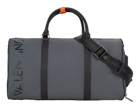 VALENTINO Dragonhawk Hand Duffer Bag Grigio / Nero