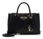 GUESS Anise Triple Compartment Satchel Black Logo