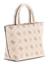 GUESS Emelie Logo Mini Tote Vanilla Logo GUESS Emelie Logo Mini Tote Vanilla Logo