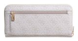 GUESS Laurel II SLG Large Zip Around Wallet L Bone Logo