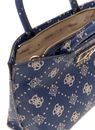 GUESS Emelie Logo Mini Tote Navy Logo