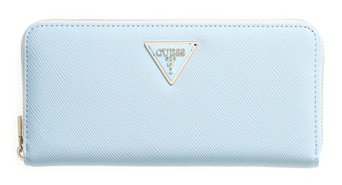 GUESS Laurel II Large Zip Around Wallet L Aqua