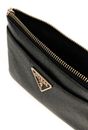 GUESS Laurel II SLG Key Ring Pouch Coal Logo