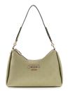 GUESS Anise Double Zip Shoulder Bag Sage Logo