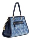 GUESS Dovie Satchel Denim Logo