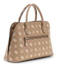 GUESS Emelie Logo Two Comp Satchel Biscotti Logo GUESS Emelie Logo Two Comp Satchel Biscotti Logo
