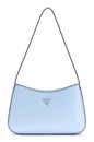GUESS Arnela II Top Zip Shoulder Bag Sky Blue
