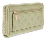 GUESS Anise SLG Zip Around Wallet L Sage Logo
