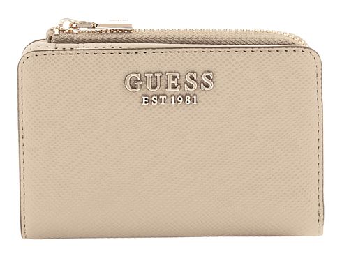 GUESS Laurel II SLG Zip Around Card Case Taupe