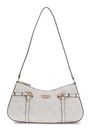 GUESS Leona Logo Shoulder Bag Bone Logo