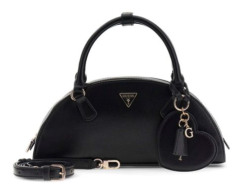 GUESS Isobel Dome Satchel Black