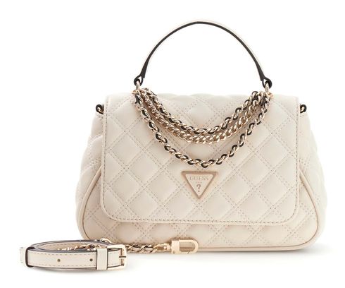 GUESS Giully II Top Handle Flap Bag Bone