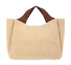 DKNY Willa Satchel Natural / Saddle