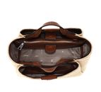 DKNY Willa Satchel Natural / Saddle