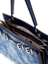 GUESS Dovie Satchel Denim Logo