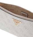 GUESS Laurel II Wristlet Pouch Bone Logo
