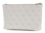 GUESS Laurel II Wristlet Pouch Bone Logo