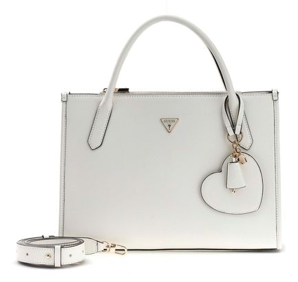 GUESS Isobel Tote White