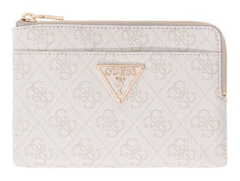 GUESS Laurel II SLG Key Ring Pouch Bone Logo