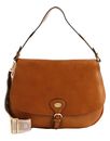 THE BRIDGE Isadora Shoulder Bag Cognac / Oro