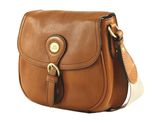 THE BRIDGE Isadora Crossbody Bag Cognac / Oro