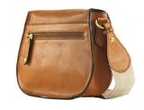 THE BRIDGE Isadora Crossbody Bag Cognac / Oro