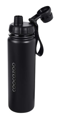 coocazoo Isolated Stainless Steel Drinking Bottle Black