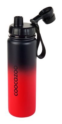 coocazoo Isolated Stainless Steel Drinking Bottle Gradient Red