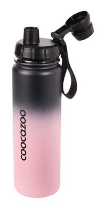 coocazoo Isolated Stainless Steel Drinking Bottle Gradient Rose