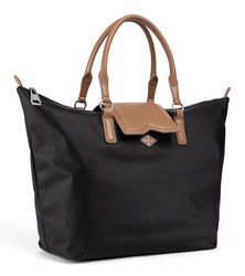 バッグ RePLAY LEATHER TOTE BAG CTHY REPLAY Shopper shopper bag Black | Buy bags, purses & accessories