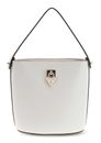 GUESS Patsie Top Handle Bucket Cream White