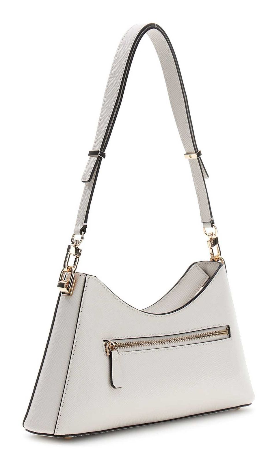 GUESS Patsie Shoulder Bag Cream White GUESS Patsie Shoulder Bag Cream White