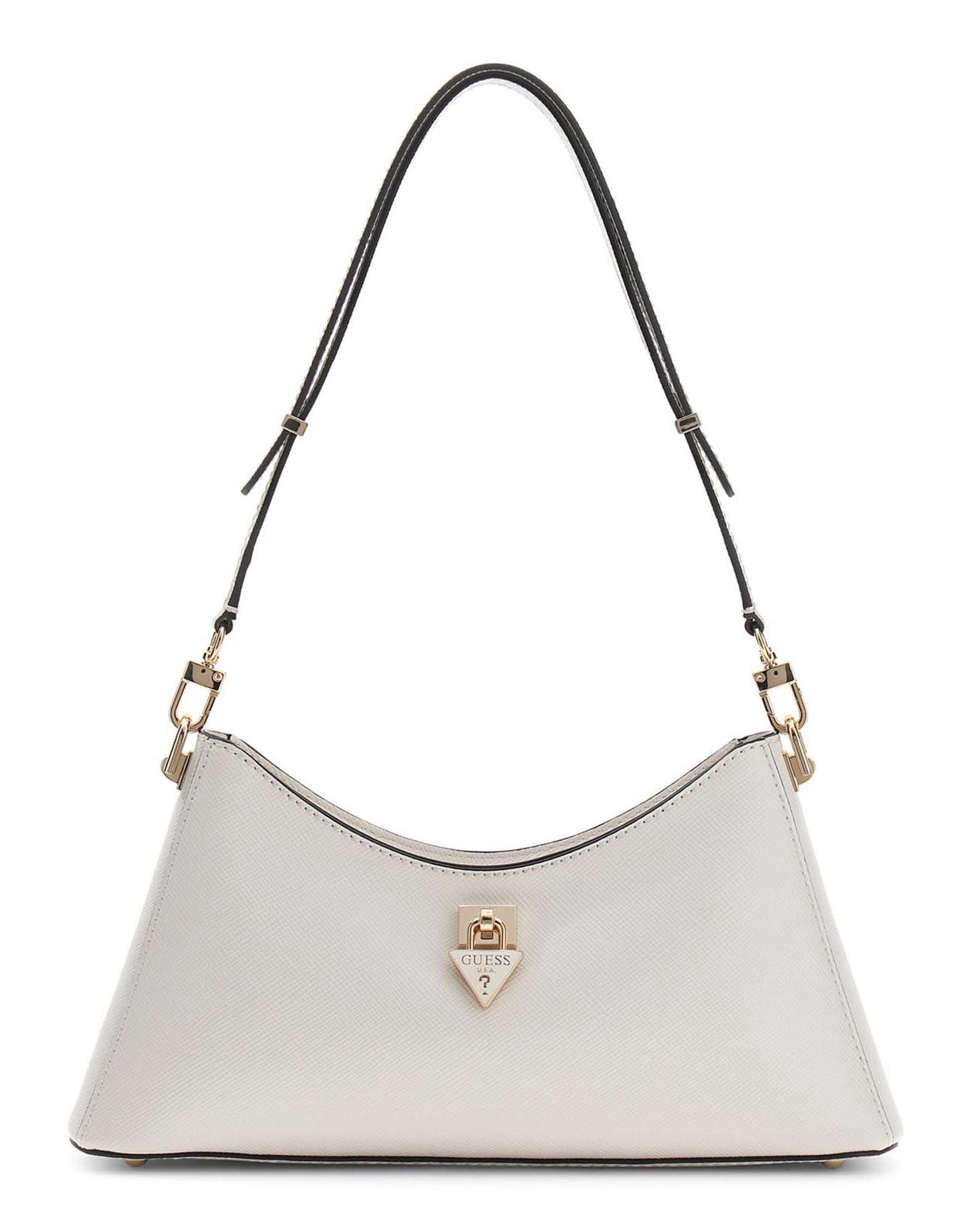 GUESS Patsie Shoulder Bag Cream White