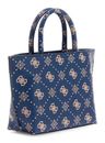 GUESS Emelie Logo Mini Tote Navy Logo