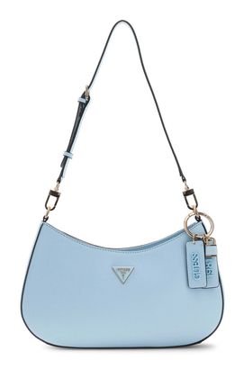 GUESS Noelle II Top Zip Shoulder Bag Aqua